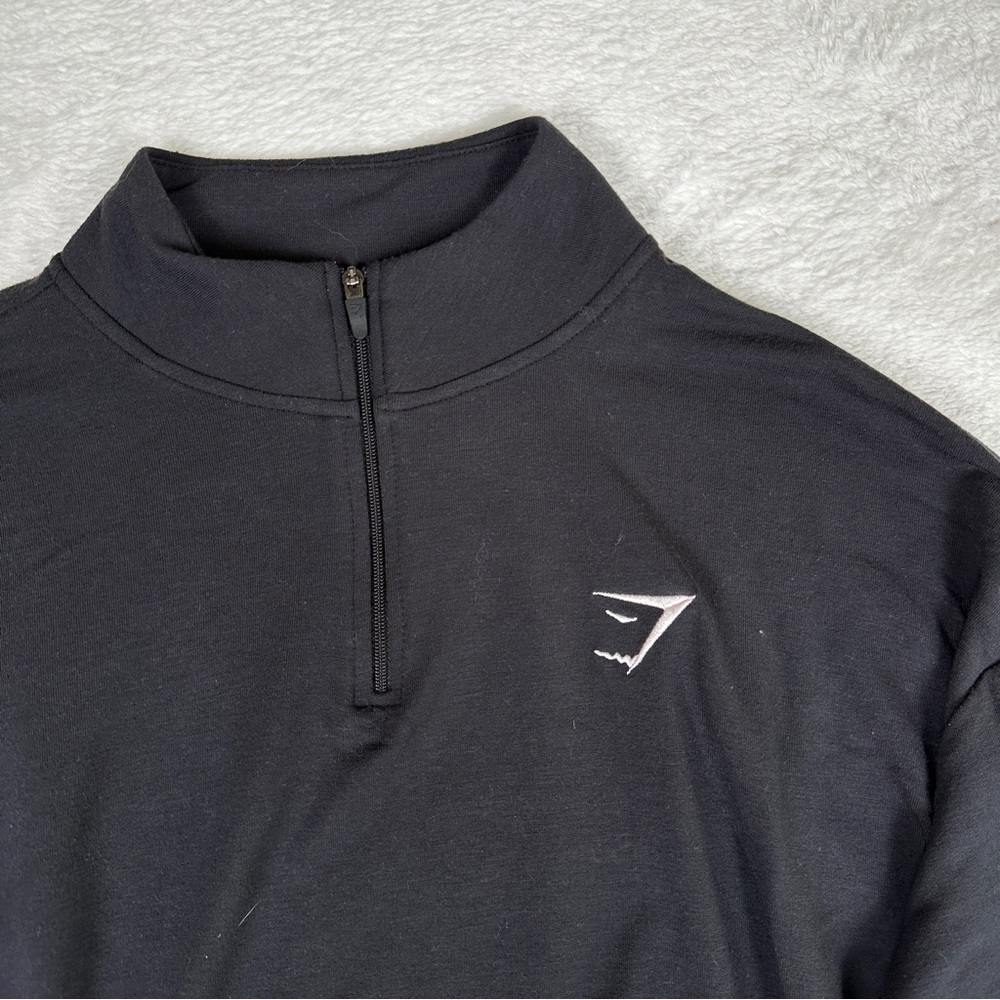 Gymshark Training Pippa Pullover Black Quarter Zip Top - Picture 5 of 9